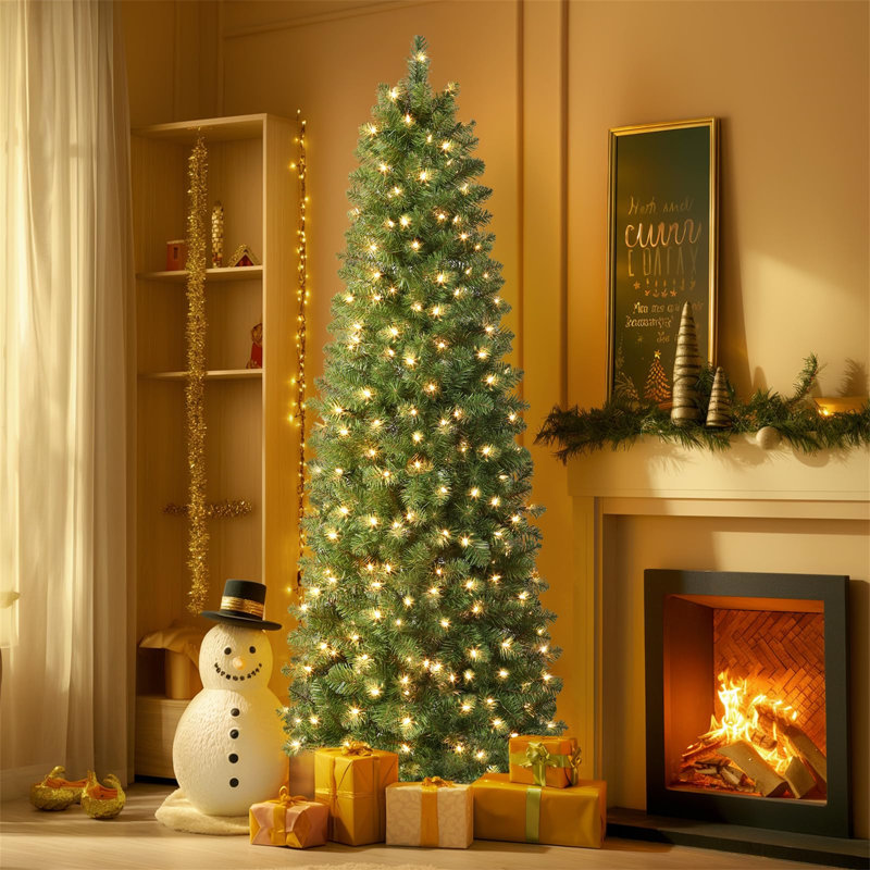 Lighted Artificial Christmas Tree