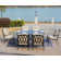 Rectangular 7 - Piece 6 - Person 72.05" Long Dining Set with Cushions