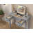 Sleek Grey Vanity Table With LED Lights, Flip-Top Mirror And 2 Drawers, Jewelry Storage For Women Dressing-1402751375