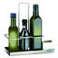 Menu & Banquet Rectangular Basket for Aromatic Condiments with 3 Compartments - 6 Pieces - Stainless Steel