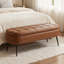 Banc de rangement de 43,7 po Mid-Century-129423036