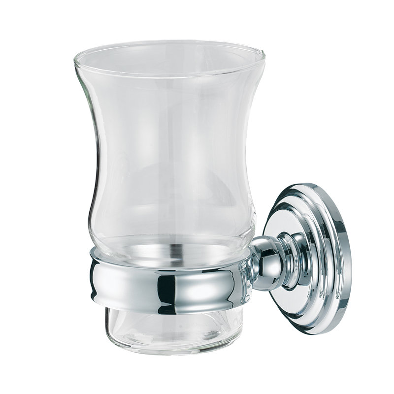 Porte-verre et porte-verres Clairview, Chrome poli