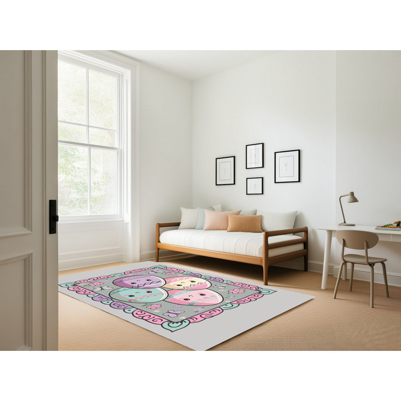 Tapis de vacances de Pâques The Holiday Aisle®, Rectangulaire 2 pi x 3 pi