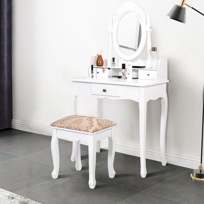 Madison Avenue Vanity with Mirror and Seat