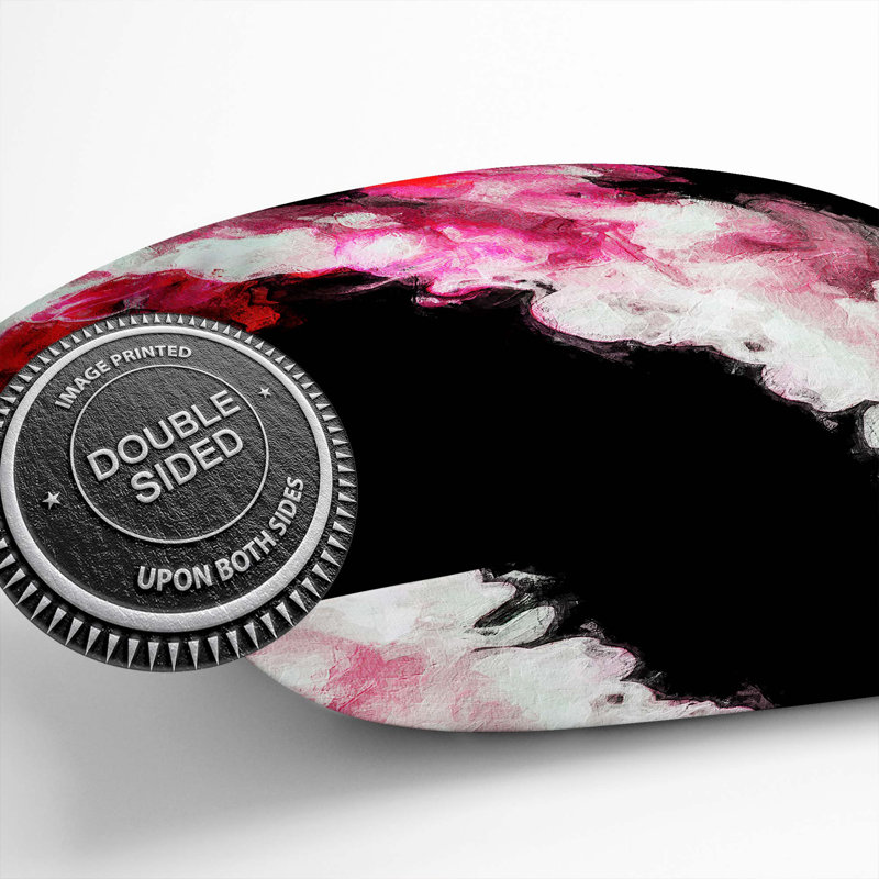 Liquid Bloom Cushion with Filling, 55cm H x 55cm W x 20cm D