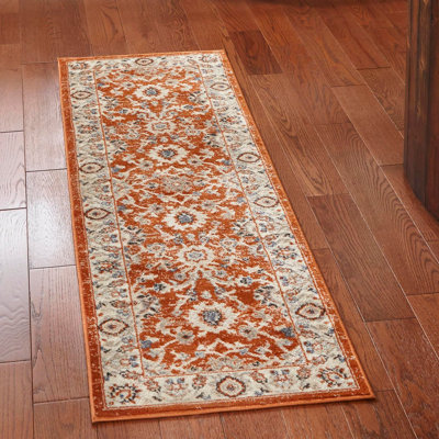 Floral 63cm X 63cm Area Rug