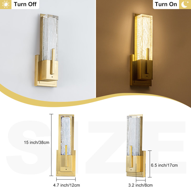 (Ensemble de deux) appliques murales modernes rechargeables à DEL, lampe murale à intensité variable avec télécommande, luminaires muraux pour chambre à coucher, salon, salle à manger, entrée