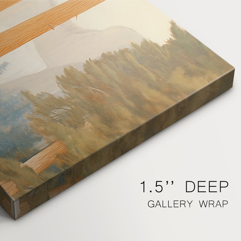 Landscape Series-XLVI- Gallery Wrapped Canvas -Ready to Hang, H 24 po x l 48 po