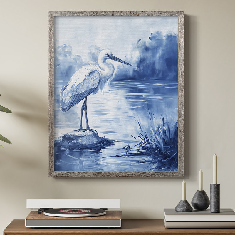 ANIMALS Series CVII Framed Print - Solid Wood, 21" H x 17" W