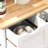 Rolling Kitchen Work Cart, White - Unifying Drawers And Removable Trays For Utility Organizer, With