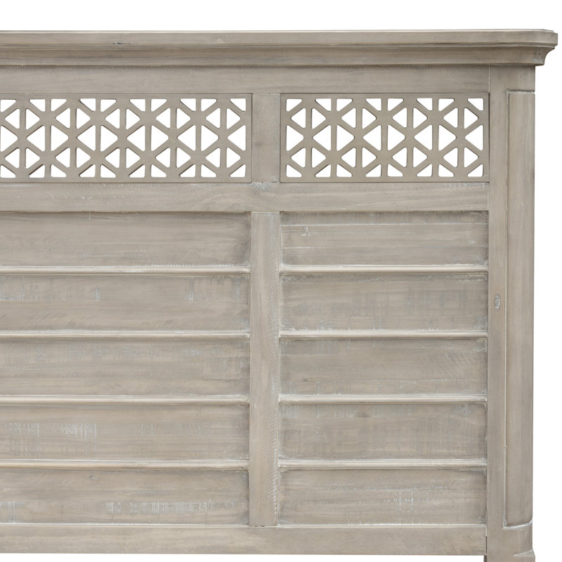 Wilmington Solid Wood Panel Headboard, King