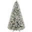 Arbre de Noël artificiel 9 pi avec 750 lumières claires pour la maison / bureau / vacances