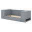 Lit de jour avec accoudoirs de rangement, lit gigogne et station de charge-259460356