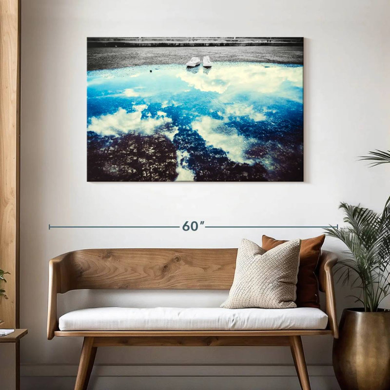 Alvord Sky Reflection Pop, 30" H x 45" W