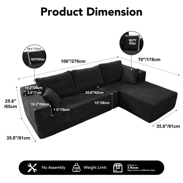 Dimensions du produit