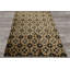 Tapis tibétain noué à la main en laine anthracite de style transitionnel, 2,49 m x 3,10 m