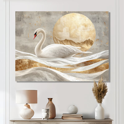 Art mural Dorothé dansant du cygne III - Cygnes