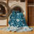 Machine Washable Overdyed Green Area Rug-188635711