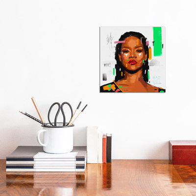 Badgal Riri by Nuwarhol  Painting Print