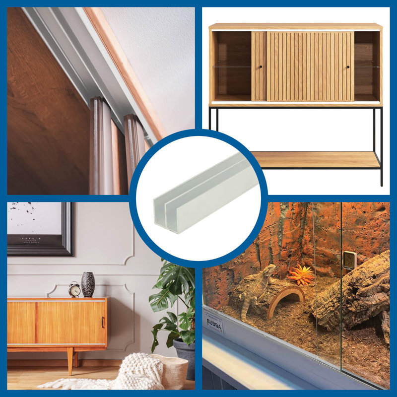 Rail de porte en aluminium Outwater