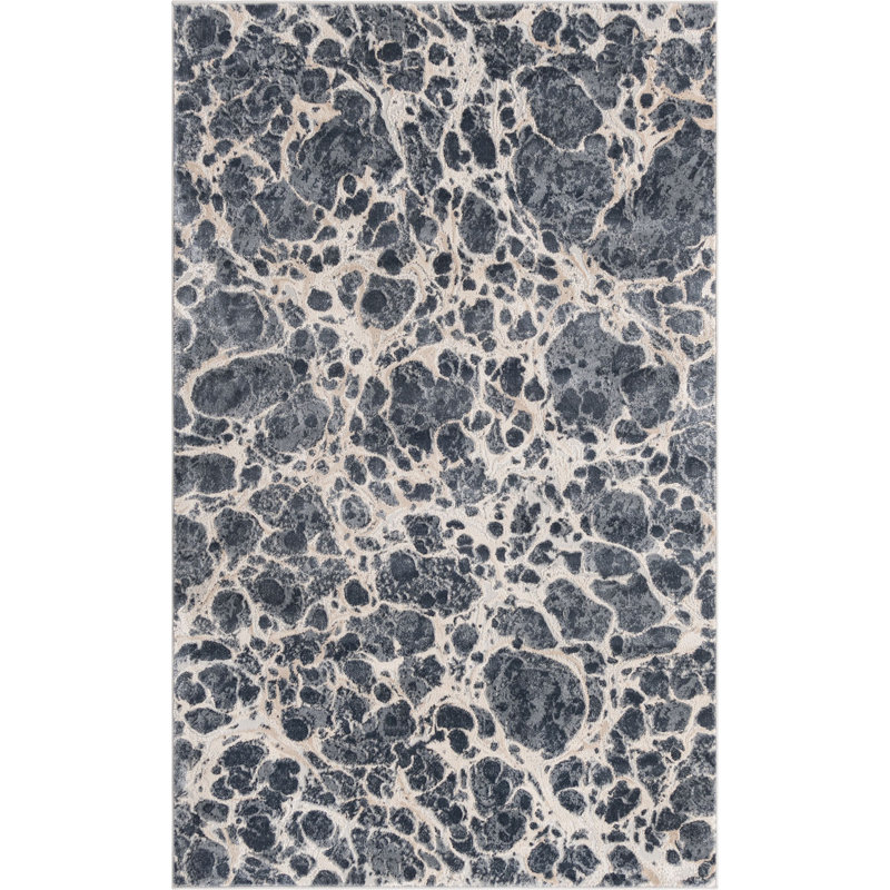 Abstract Indoor Rug, Rectangle 5' x 8'