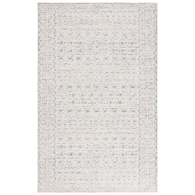 Tapis ébène / ivoire / gris Ebony 222