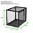 Metal Pet Crate with 1 Door-1101473029-1205551348