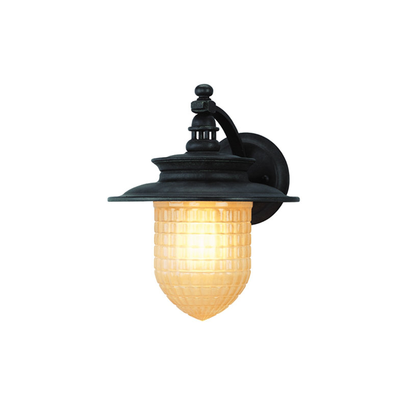 Quincy Wall Light, 13.75" H x 12.25" W x 12.75" D, Incandescent