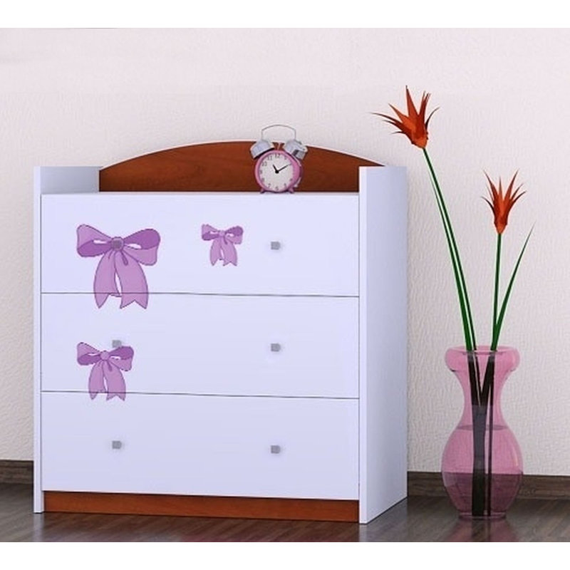 3 Drawer Chest, Brown
