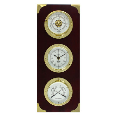 Aunya Brass Wall Clock