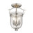 Husman Glass Semi Flush Mount-16518442-16518437