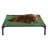 PETMAKER 24.5x18.5-Inch Elevated Dog Bed - Pet Bed for Small Dogs, Green-136279472-136279478