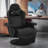 Inbox Zero Reclining Ergonomic Swiveling PC & Racing Game Chair with Footrest-217975704