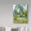 « country jardin arbor », reproduction de peinture à l’acrylique sur toile tendue-31881729