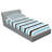 Microfiber Striped Sheet Set-105901491-105901496