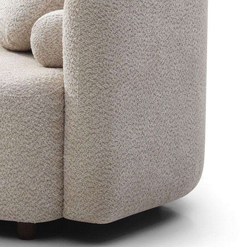 Canapé 69 po 69 po, Beige, H 34,65 po x l 69,29 po x P 28,35 po