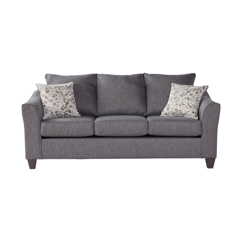 Sahra Upholstered 82'' Sofa, Becker Granite