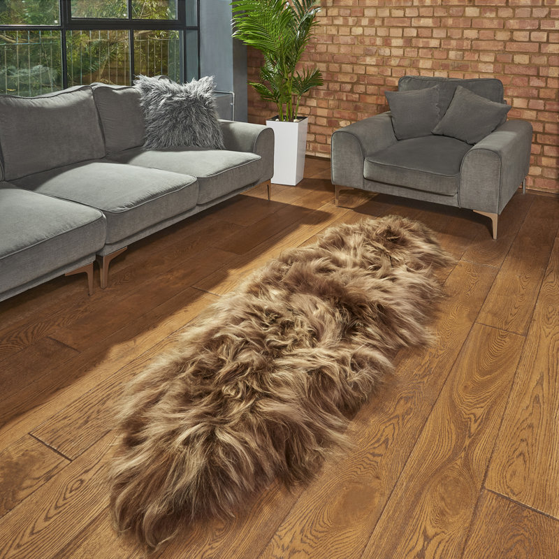 Montes Sheepskin Area Rug, Runner 70 x 200cm