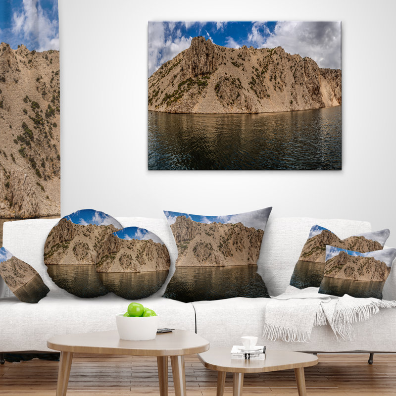 Coussin Schafer Zrmanja River Northern Dalmatia, 16 po x 16 po, Coussin décoratif
