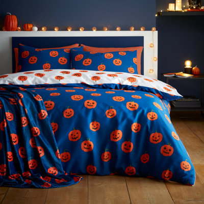 Halloween Pumpkins Cosy Blanket Throw