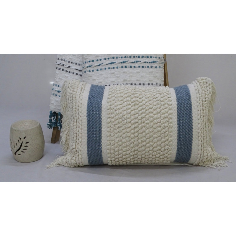 Bhawna's Fusion Cotton Throw Pillow