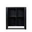 Silfa Bar Cabinet-Black Circle Cane