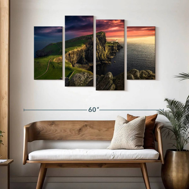 Phare de Gillard Neist Point Vista, H 32 po x l 52 po