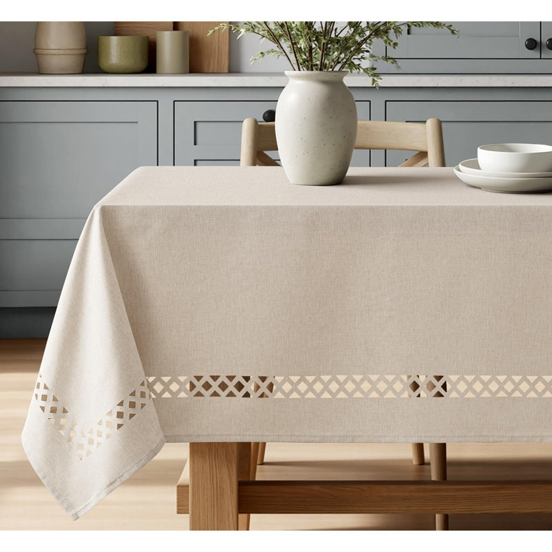 Nappe 60 po x 84 po Farmhouse, Beige