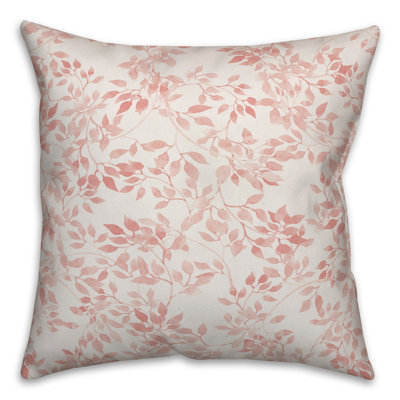 Floral Throw Pillow