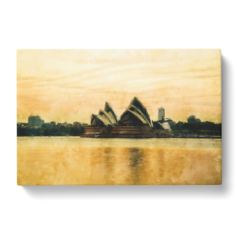 Sydney Opera House Vol.3 - Wrapped Canvas, 35cm H x 60cm W x 3cm D