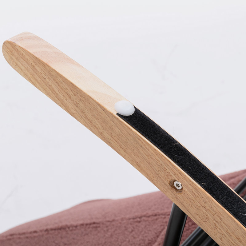 Chaise berçante Johileny, Ourson blanc