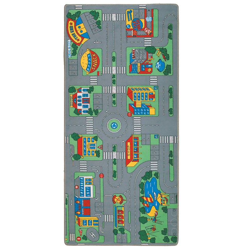 Tapis de jeu City - Rectangle petit