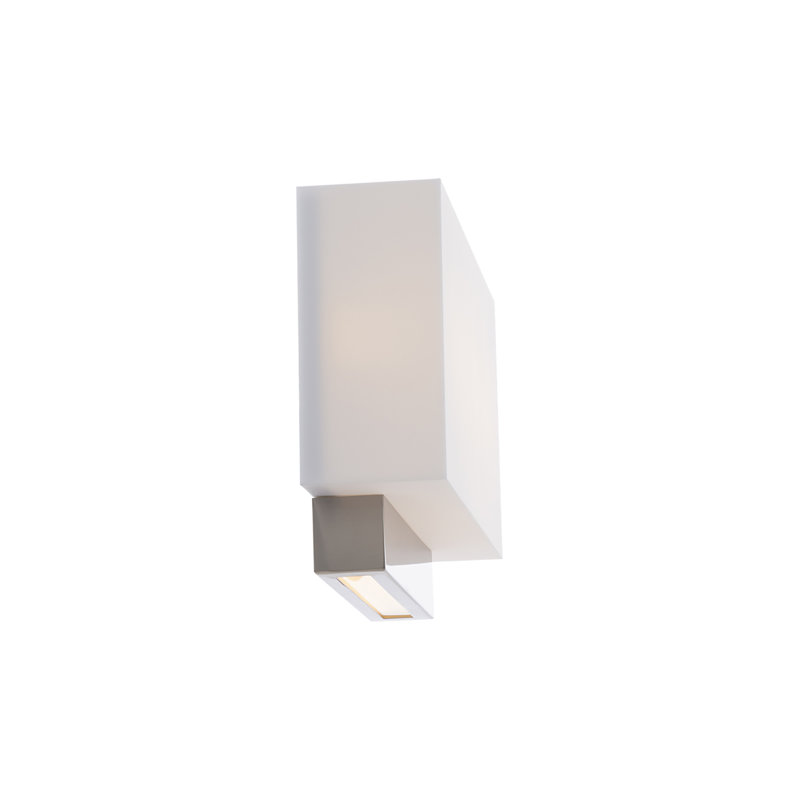 1 - Light LED Dimmable Brushed Nickel Flush Mount, Brushed Nickel