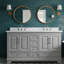 Meuble-lavabo double 60 po-1294937080